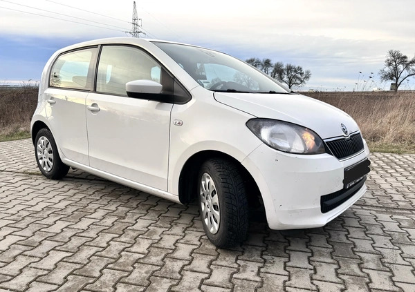 Skoda Citigo cena 19300 przebieg: 110000, rok produkcji 2012 z Kostrzyn małe 16